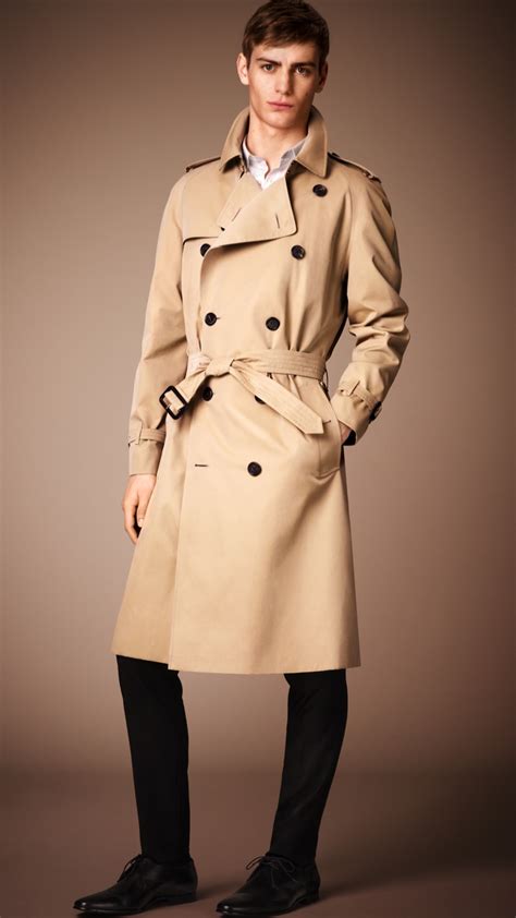 burberry heritage trench cashmere|authentic burberry men trench coat.